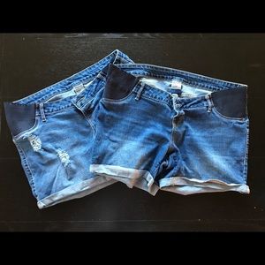 Maternity shorts Sz 12 Old navy